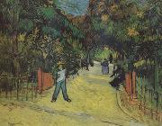 Vincent Van Gogh Entrance to thte Public Park in Arles (nn04)